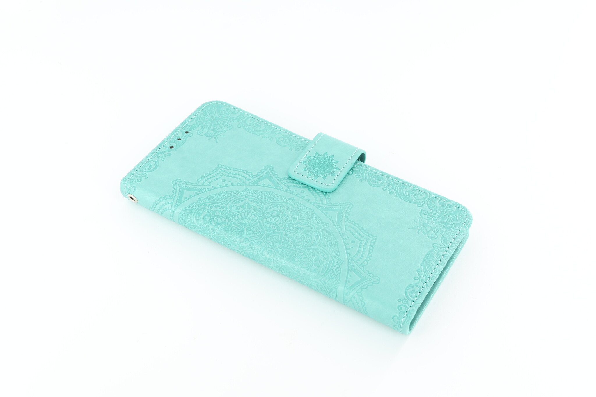 Samsung Galaxy A41 Boekhoesje Mandela Mintgroen