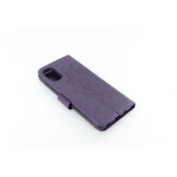 Samsung Galaxy A41 Boekhoesje Mandela Paars