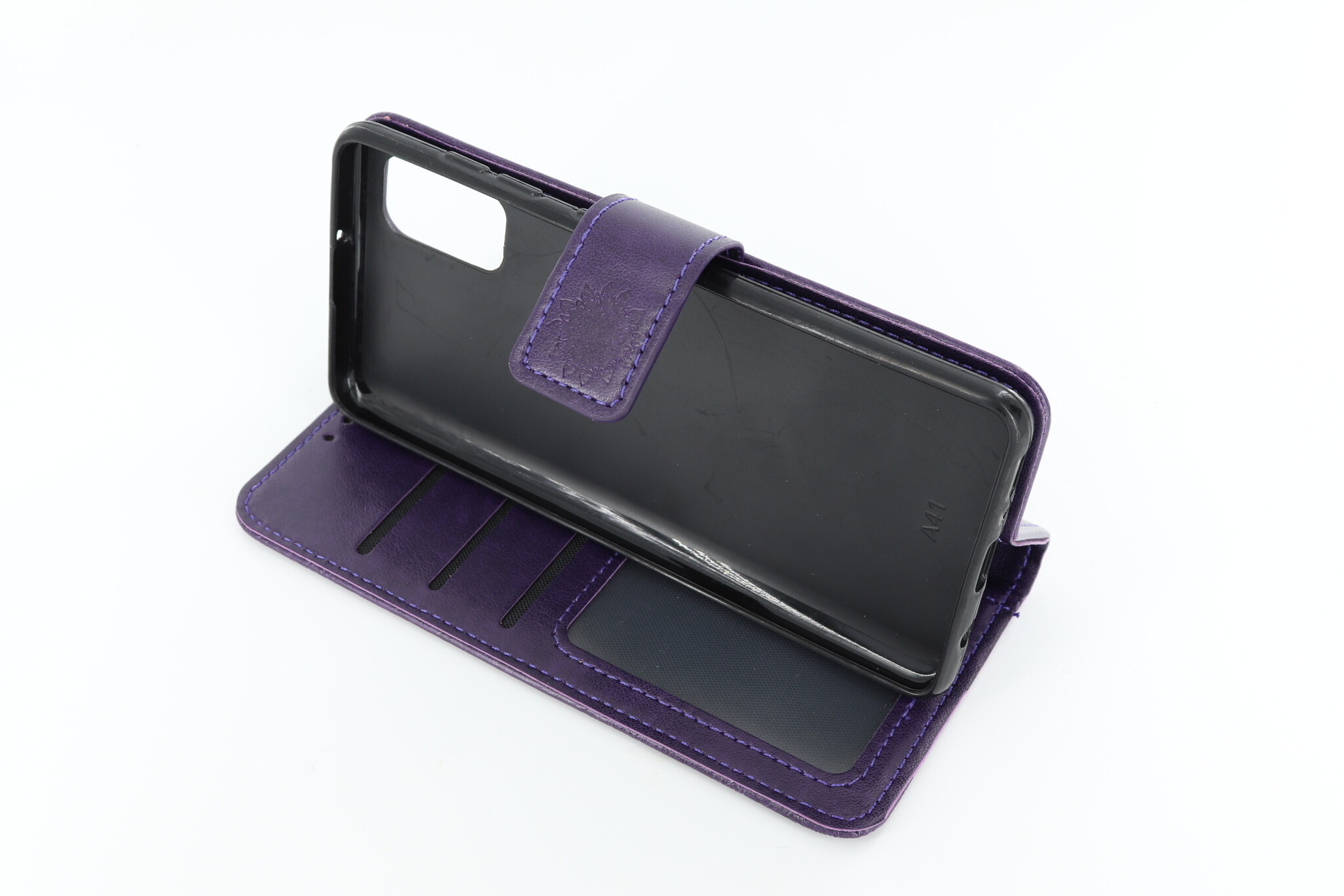 Samsung Galaxy A41 Boekhoesje Mandela Paars