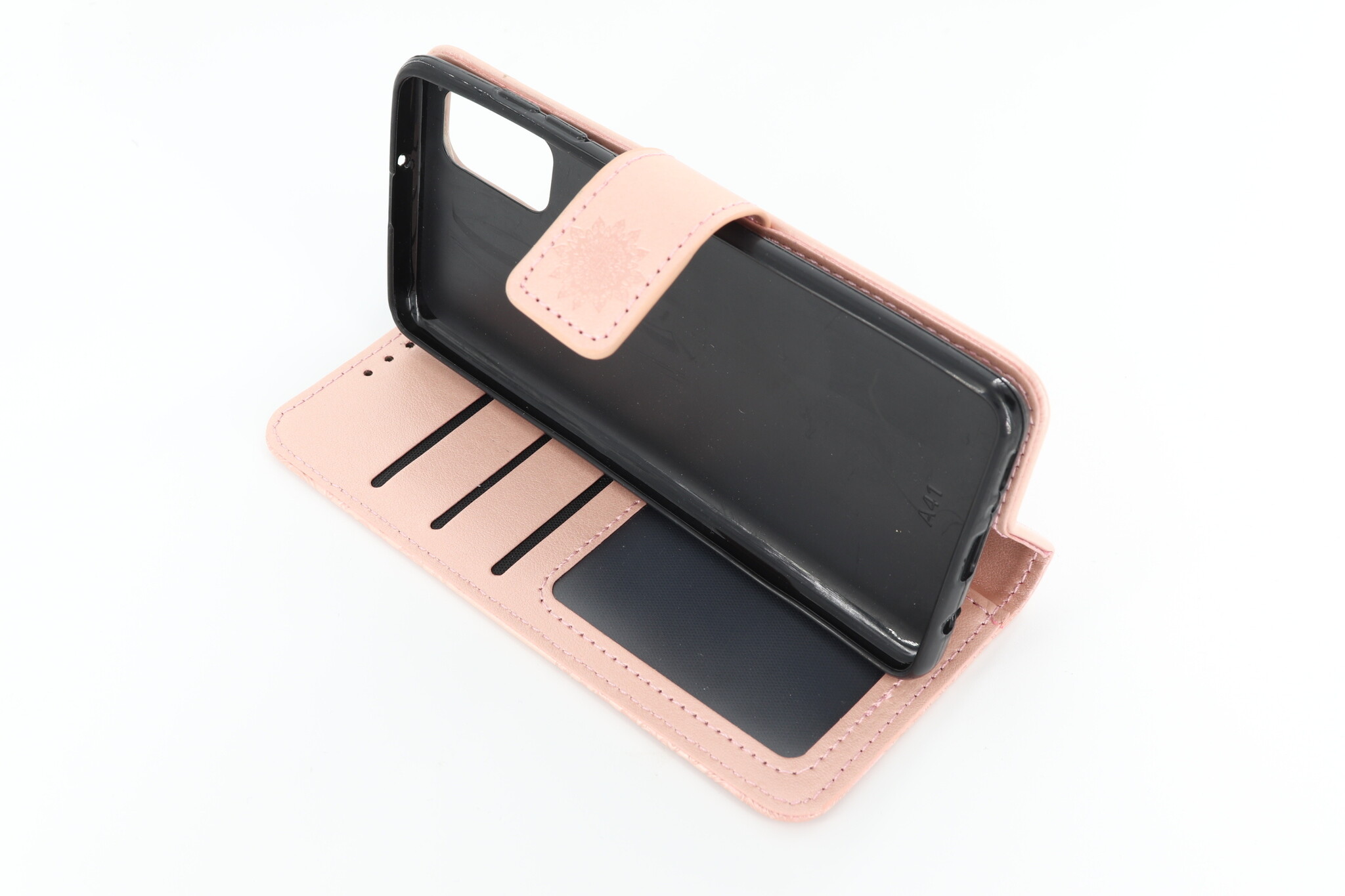 Samsung Galaxy A41 Boekhoesje Mandela Roze