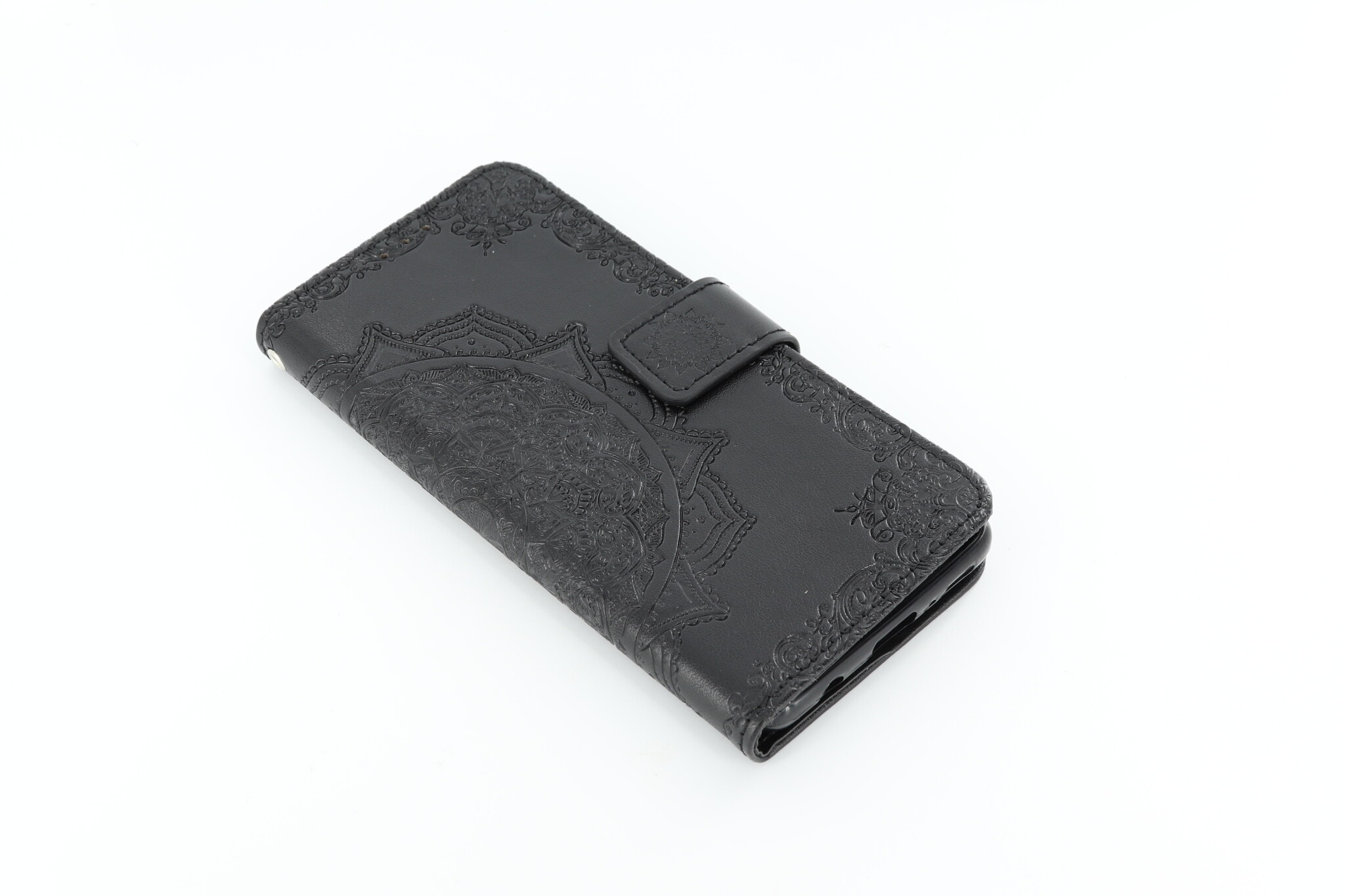 Samsung Galaxy A41 Boekhoesje Mandela Zwart