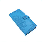 Samsung Galaxy A71 Boekhoesje Mandela Blauw