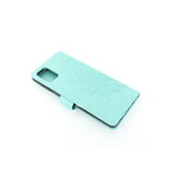 Samsung Galaxy A71 Boekhoesje Mandela Mintgroen