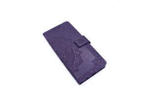 Samsung Galaxy A71 Boekhoesje Mandela Paars