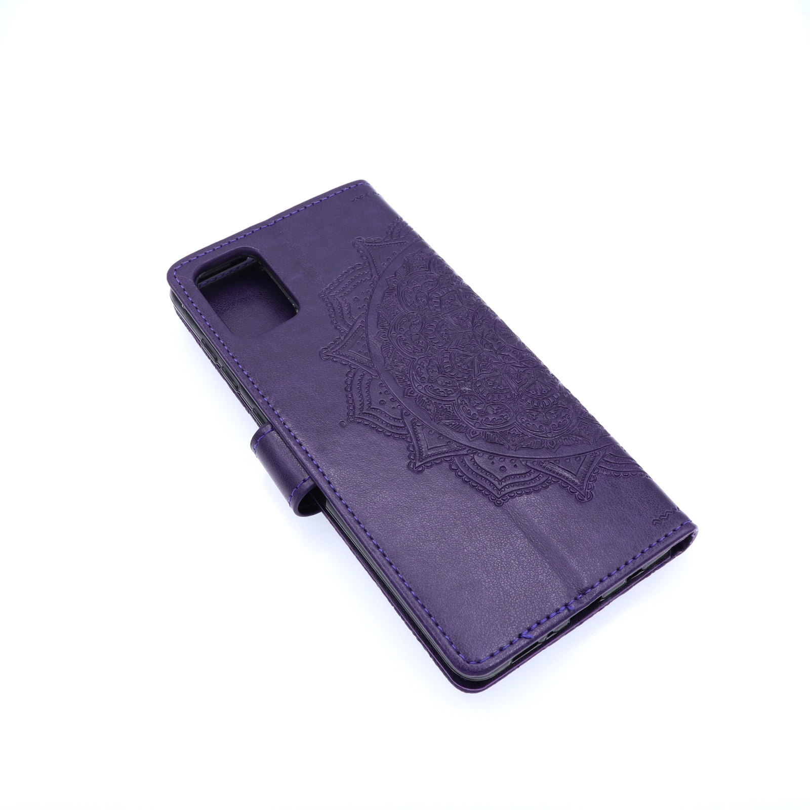 Samsung Galaxy A71 Boekhoesje Mandela Paars