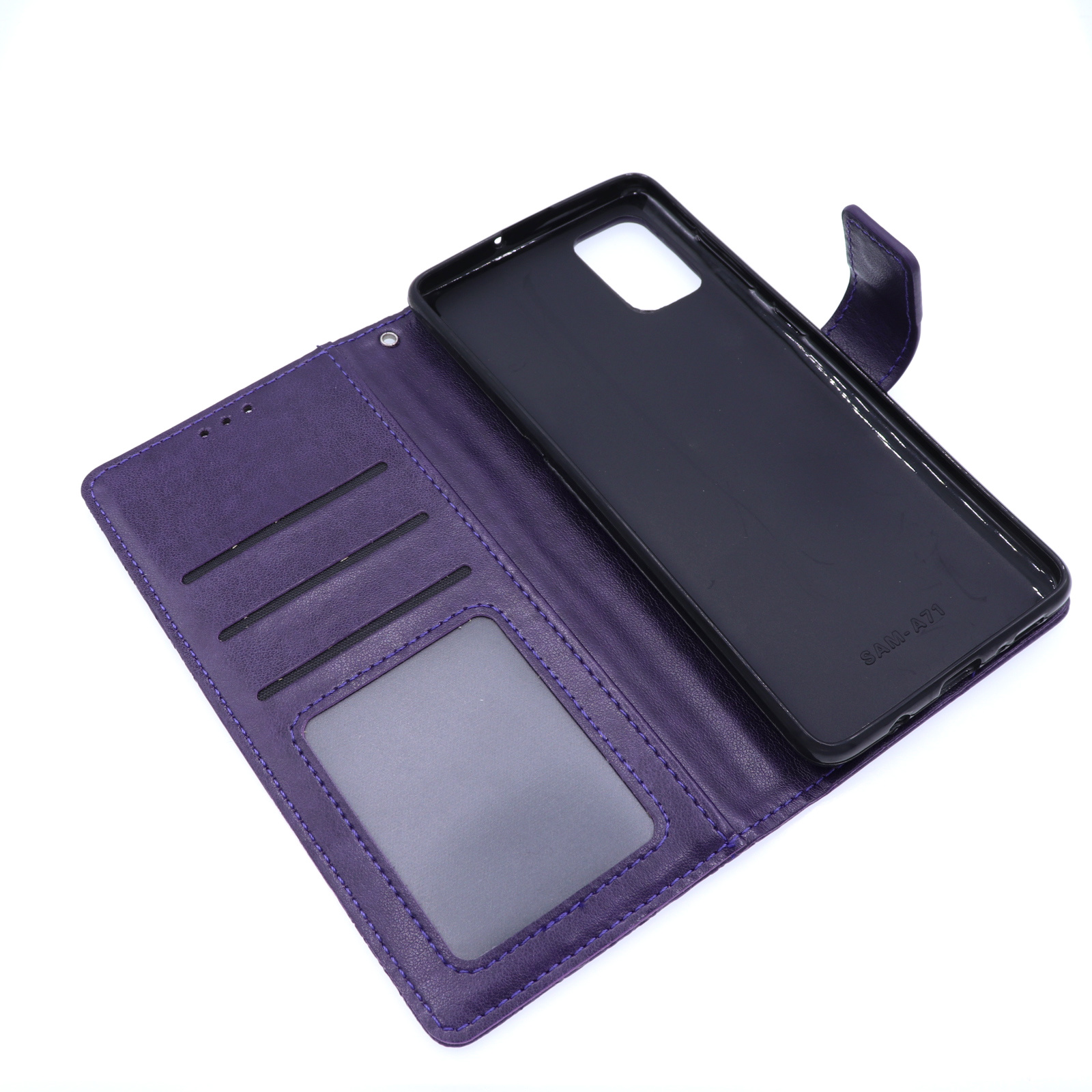 Samsung Galaxy A71 Boekhoesje Mandela Paars