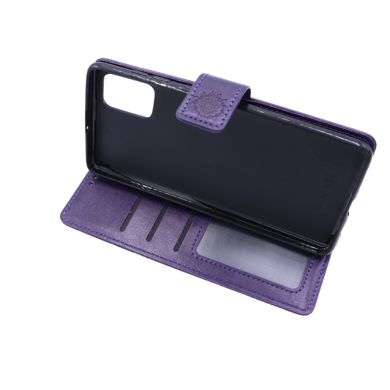 Samsung Galaxy A71 Boekhoesje Mandela Paars