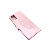 Samsung Galaxy A71 Boekhoesje Mandela Roze