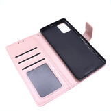 Samsung Galaxy A71 Boekhoesje Mandela Roze