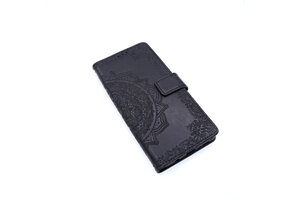 Samsung Galaxy A71 Boekhoesje Mandela Zwart