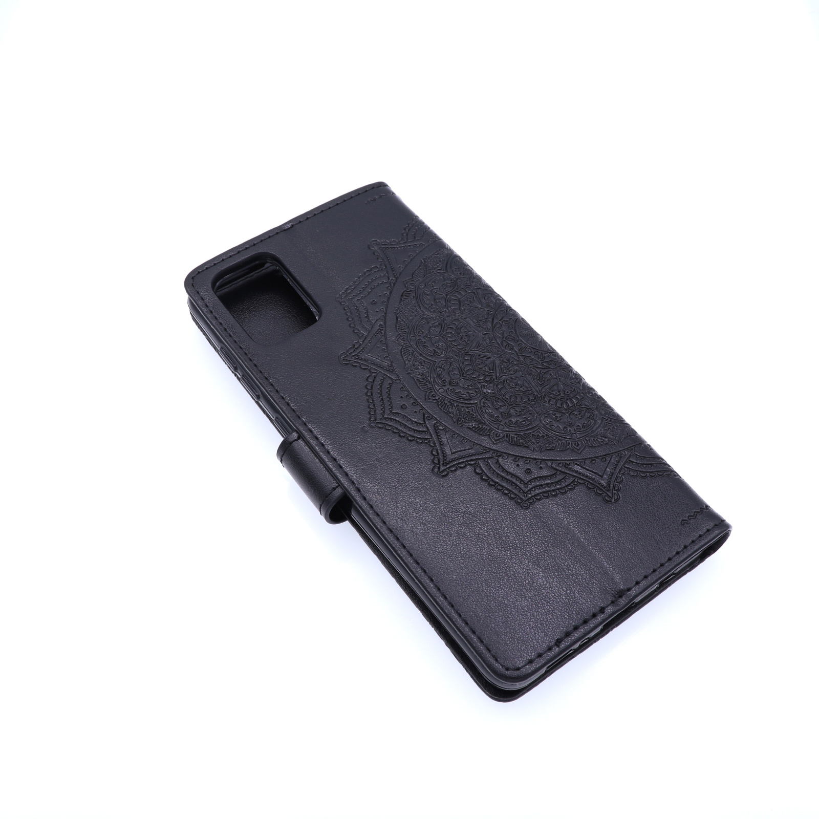 Samsung Galaxy A71 Boekhoesje Mandela Zwart