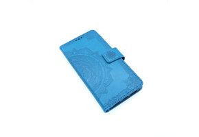 Apple iPhone 11 Boekhoesje Mandela Blauw