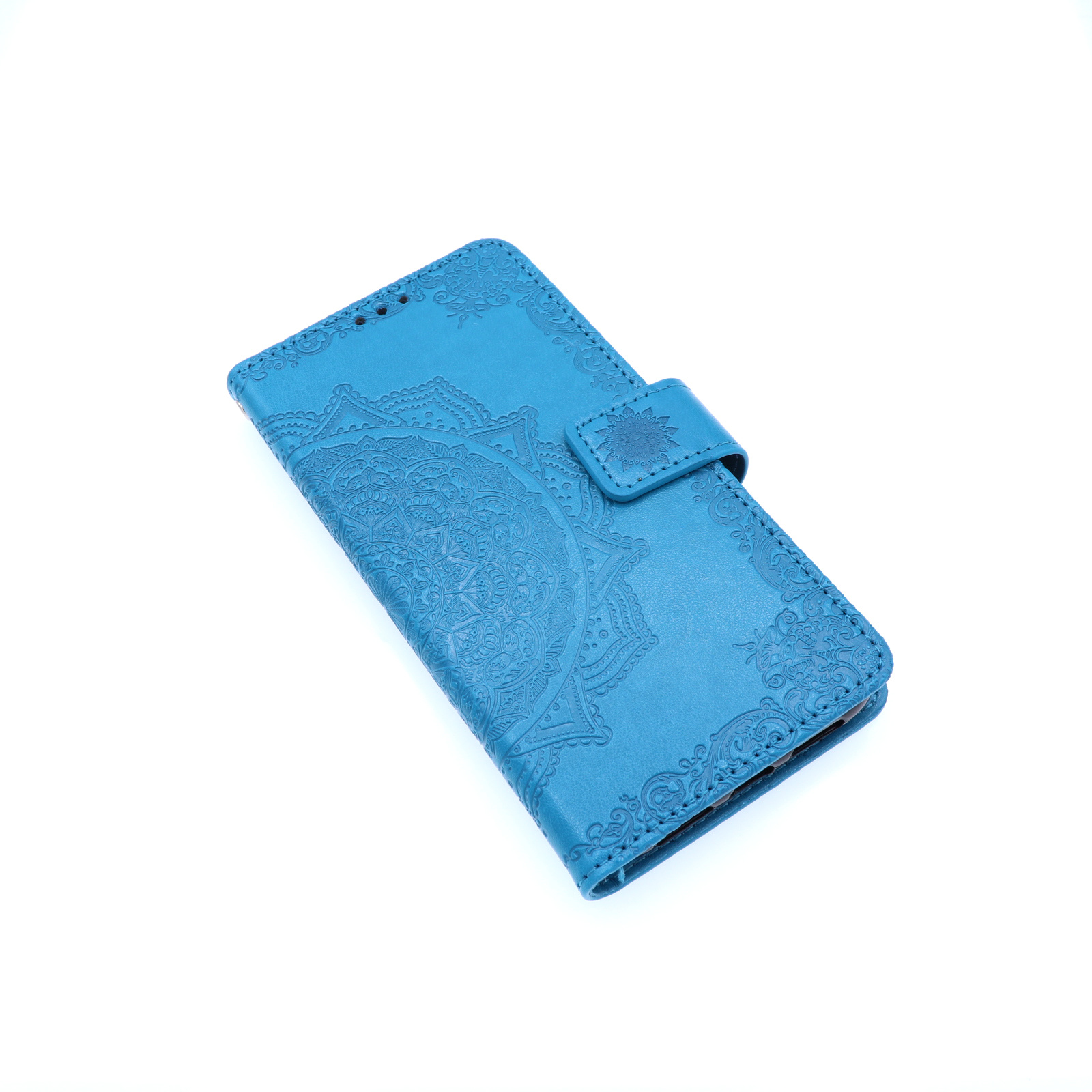 Apple iPhone 11 Boekhoesje Mandela Blauw
