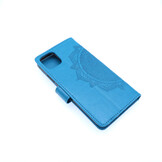 Apple iPhone 11 Boekhoesje Mandela Blauw