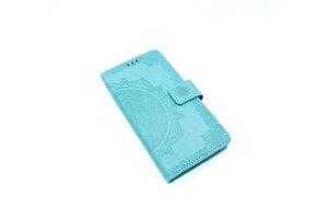 Apple iPhone 11 Boekhoesje Mandela Mintgroen