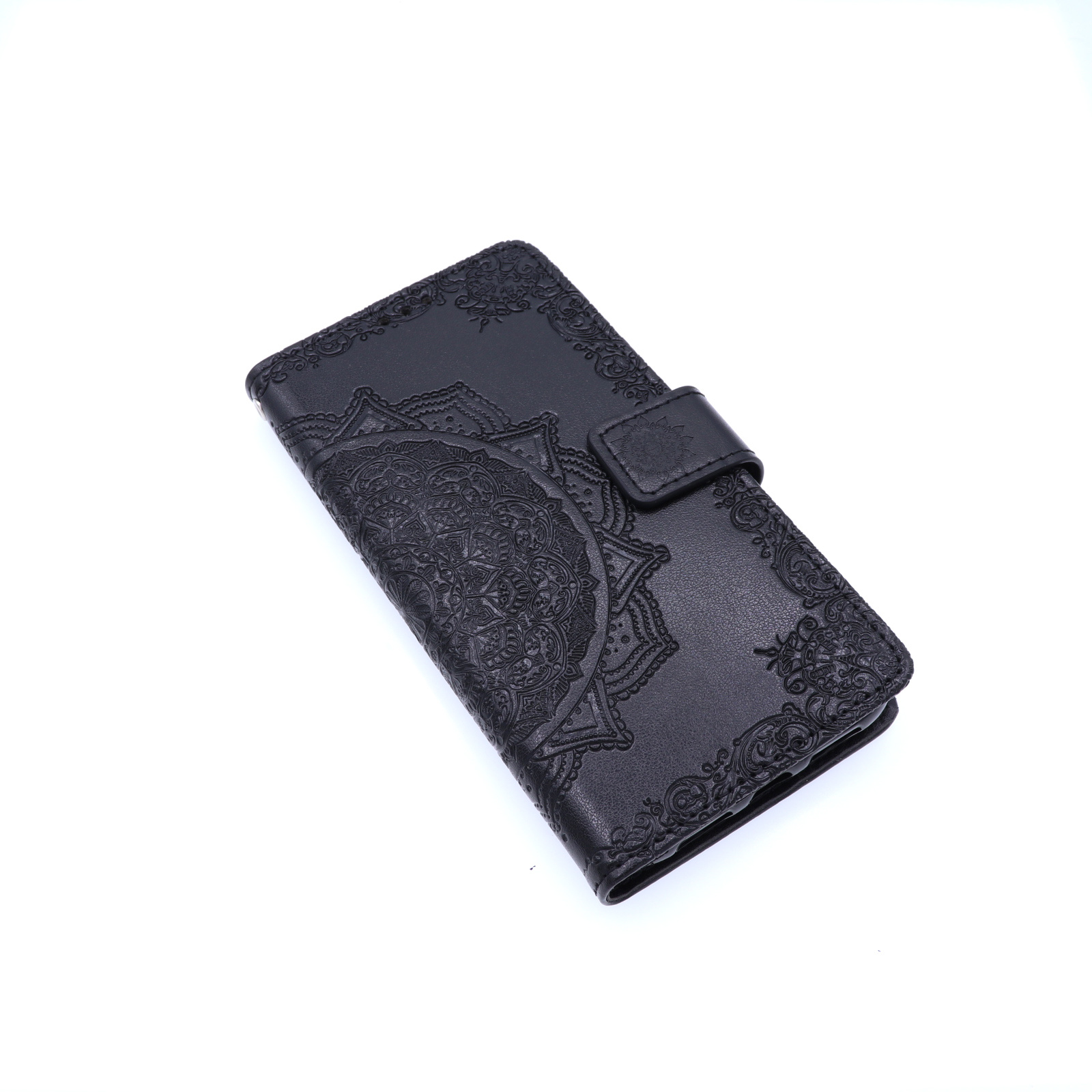 Apple iPhone 11 Boekhoesje Mandela Zwart