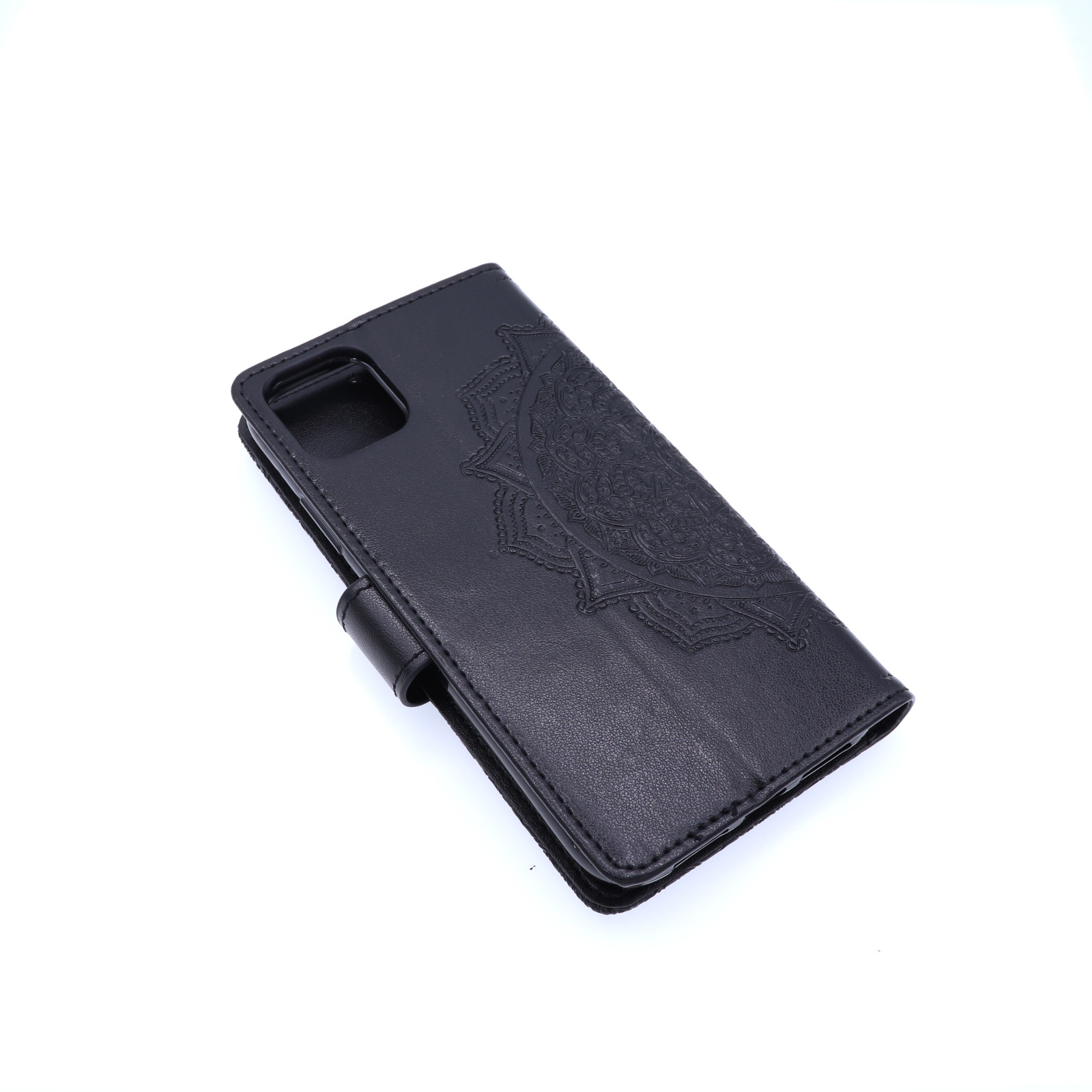 Apple iPhone 11 Boekhoesje Mandela Zwart