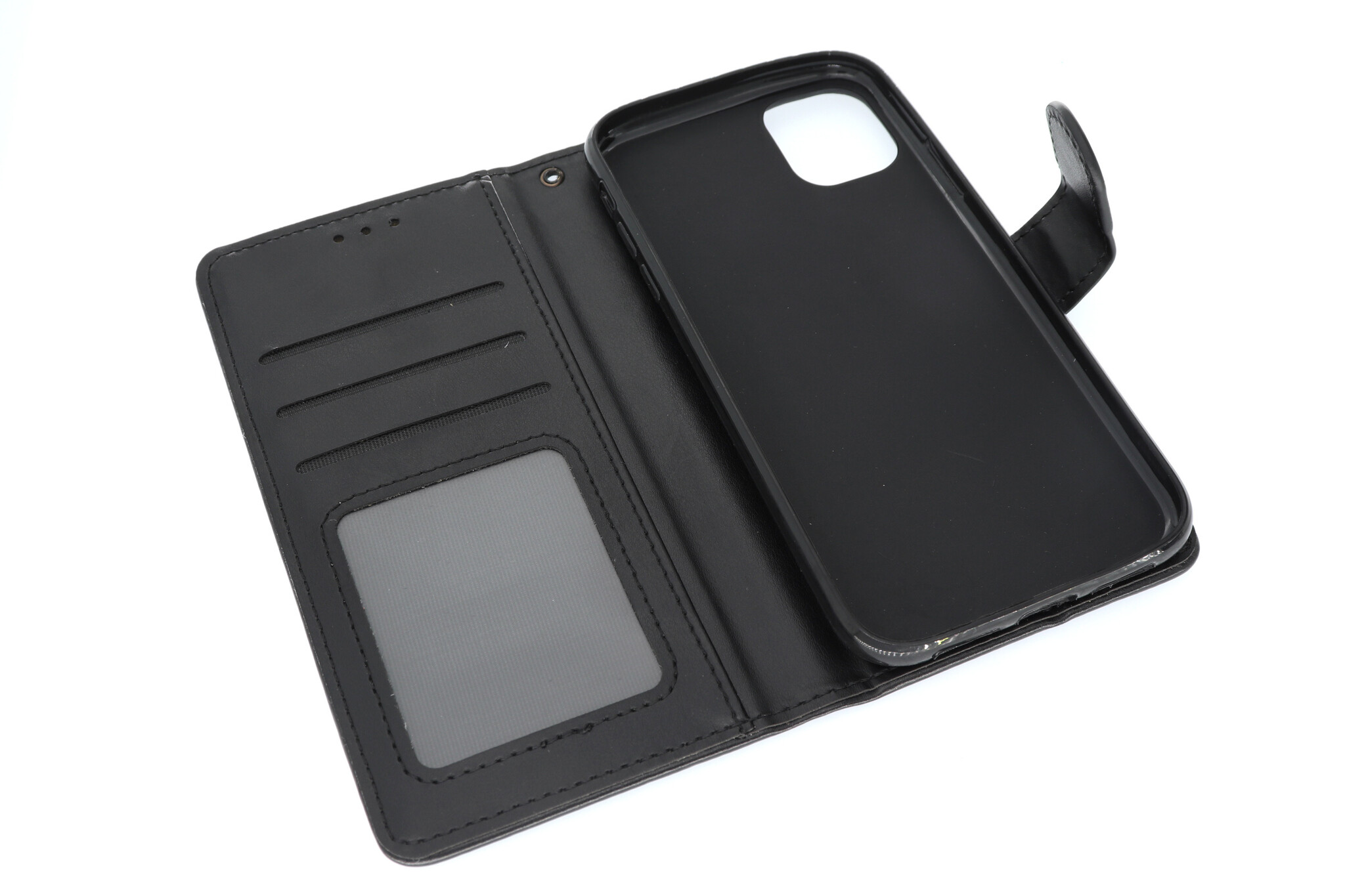 Apple iPhone 11 Boekhoesje Zwart
