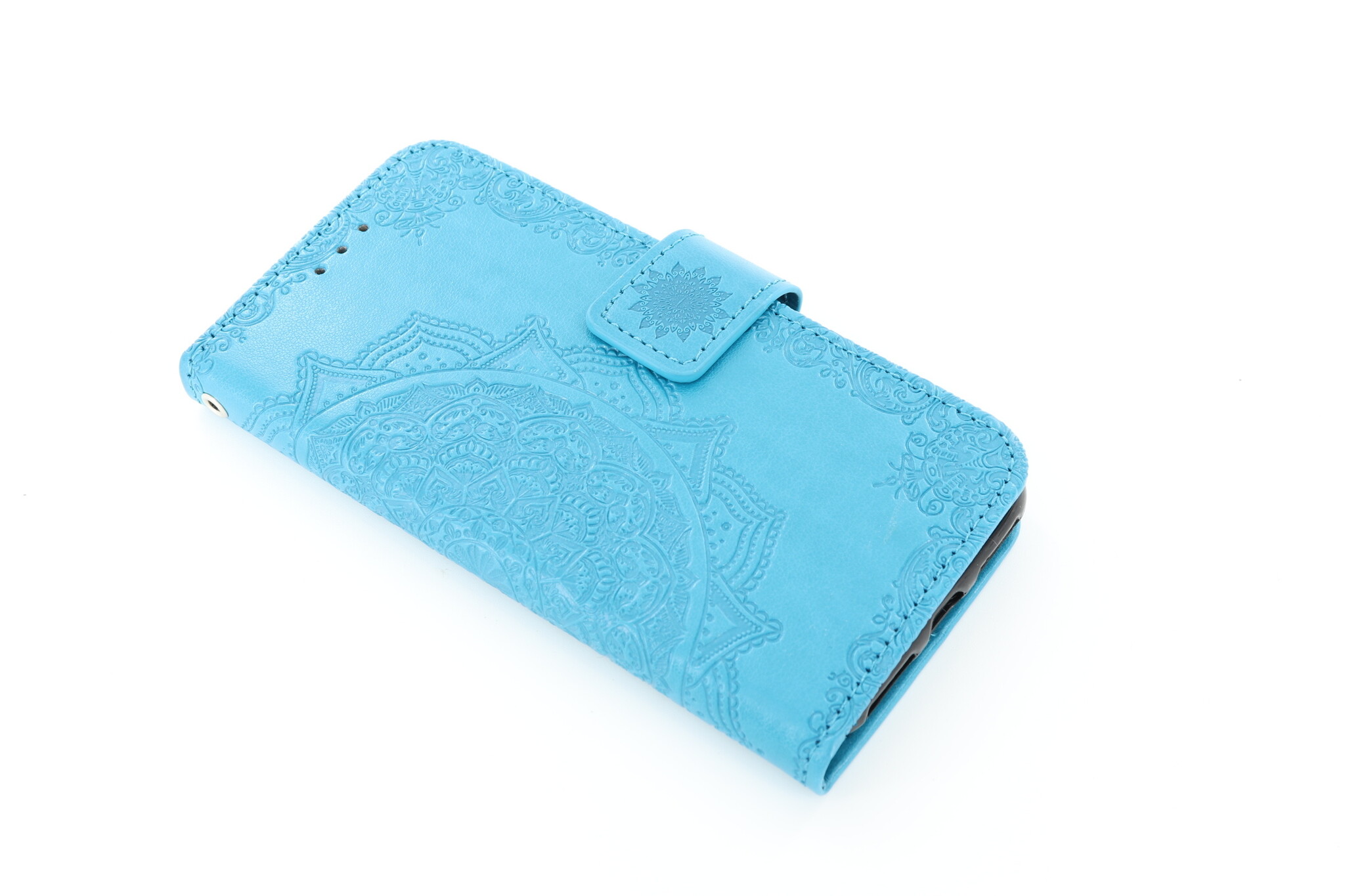 Apple iPhone 7/8/SE 2020 Boekhoesje Mandela Blauw