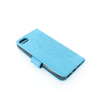 Apple iPhone 7/8/SE 2020 Boekhoesje Mandela Blauw
