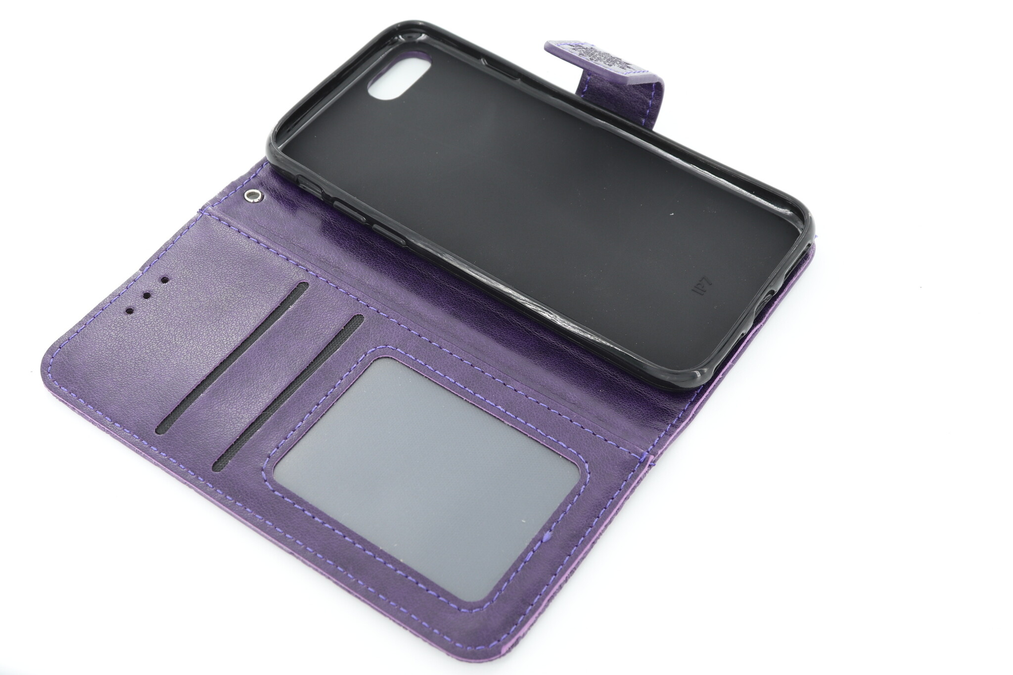 Apple iPhone 7/8/SE 2020 Boekhoesje Mandela Paars