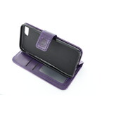 Apple iPhone 7/8/SE 2020 Boekhoesje Mandela Paars