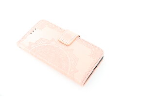 Apple iPhone 7/8/SE 2020 Boekhoesje Mandela Roze