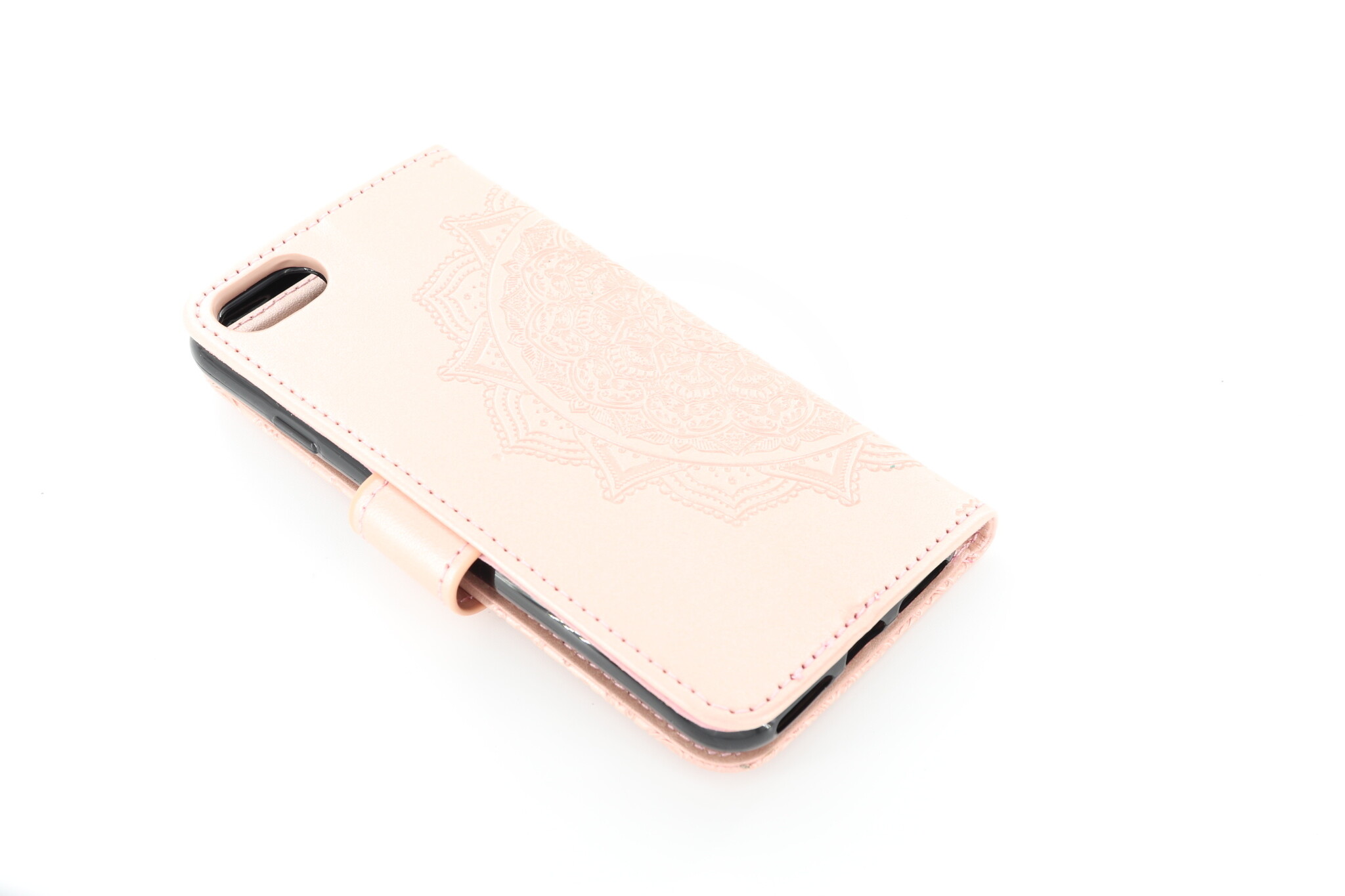 Apple iPhone 7/8/SE 2020 Boekhoesje Mandela Roze