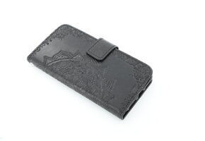 Apple iPhone 7/8/SE 2020 Boekhoesje Mandela Zwart