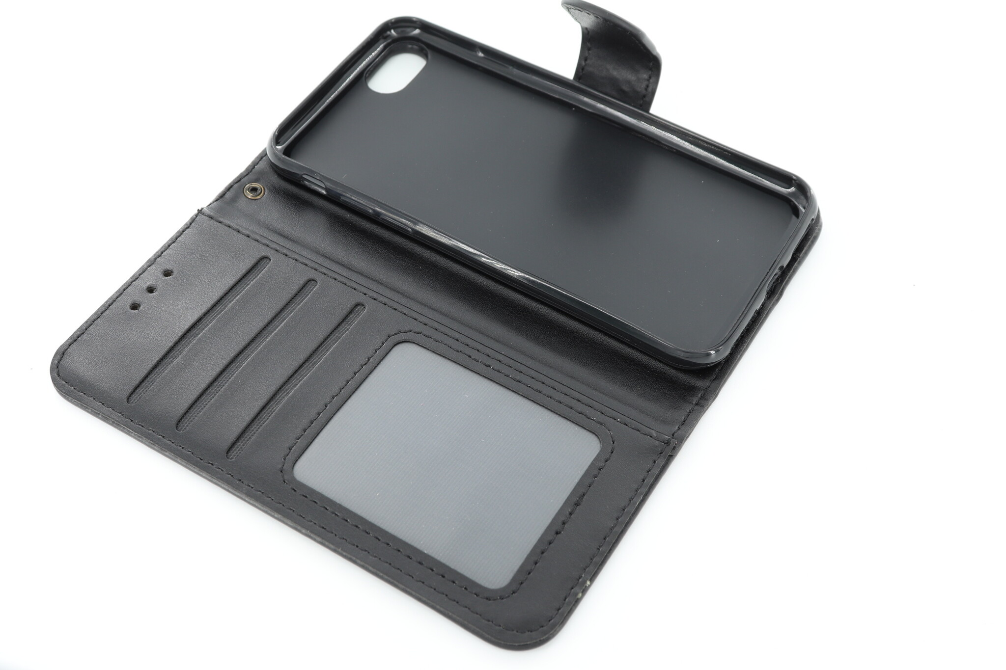 Apple iPhone 7/8/SE 2020 Boekhoesje Zwart