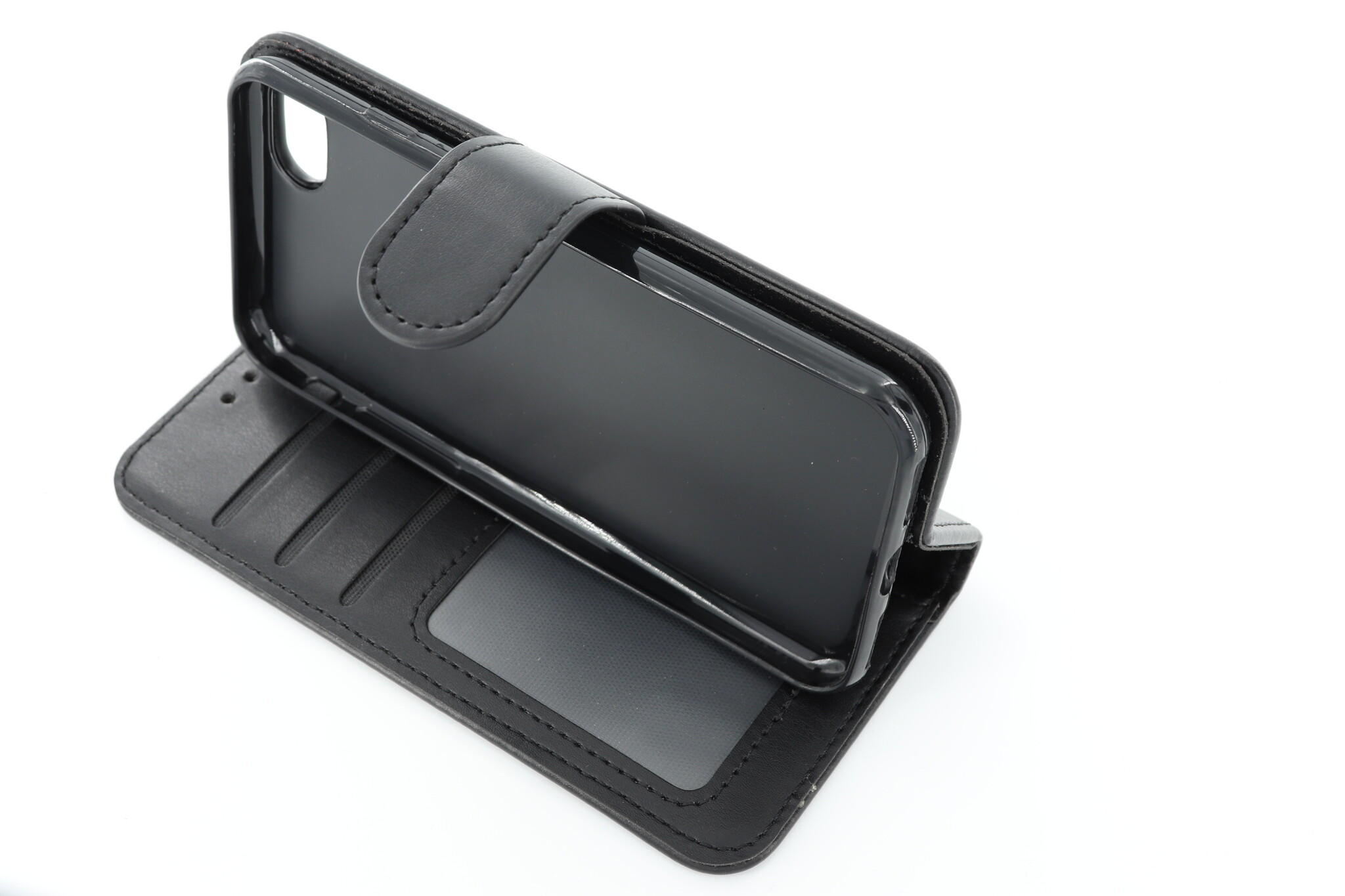 Apple iPhone 7/8/SE 2020 Boekhoesje Zwart