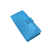 Samsung Galaxy S20 FE Boekhoesje Mandela Blauw