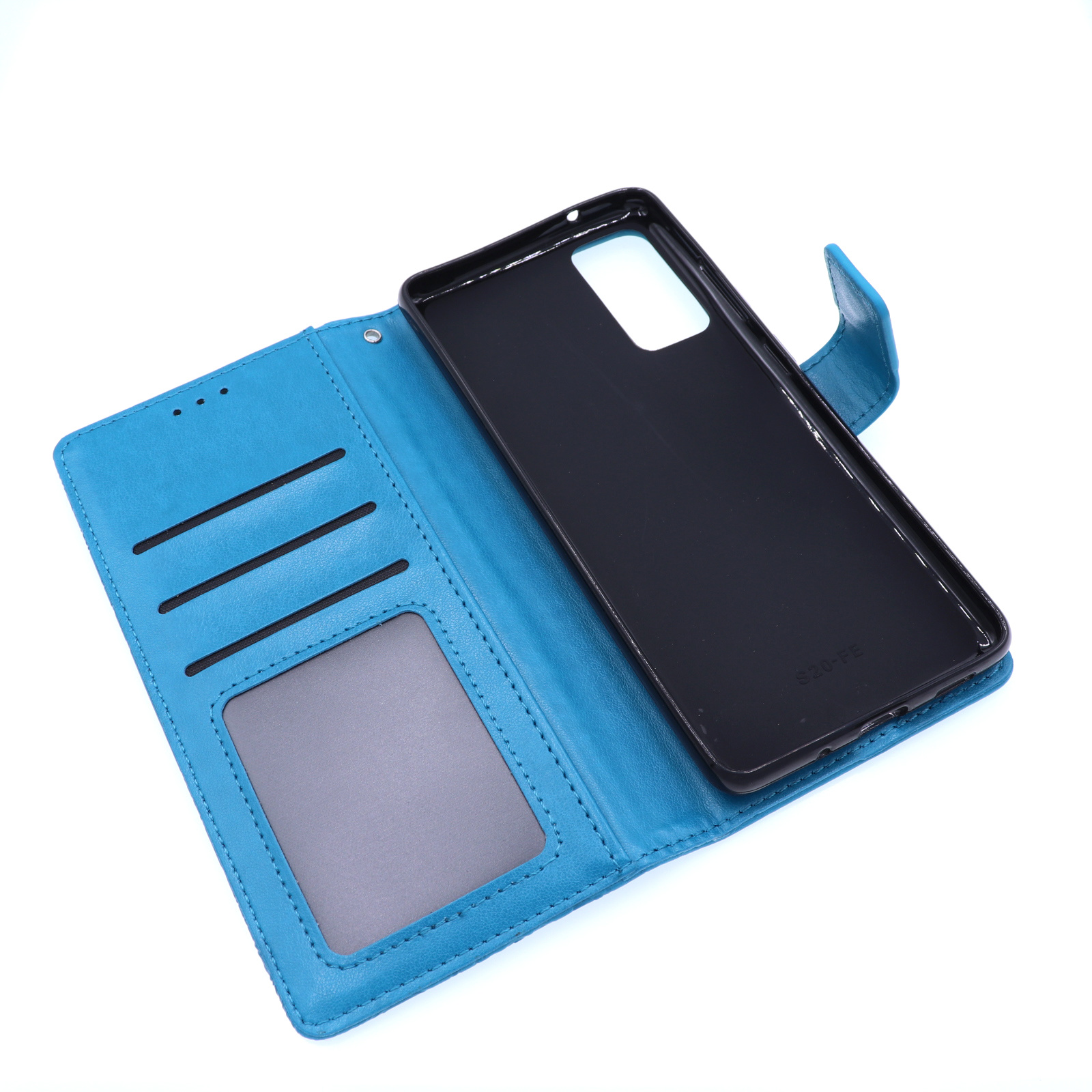 Samsung Galaxy S20 FE Boekhoesje Mandela Blauw