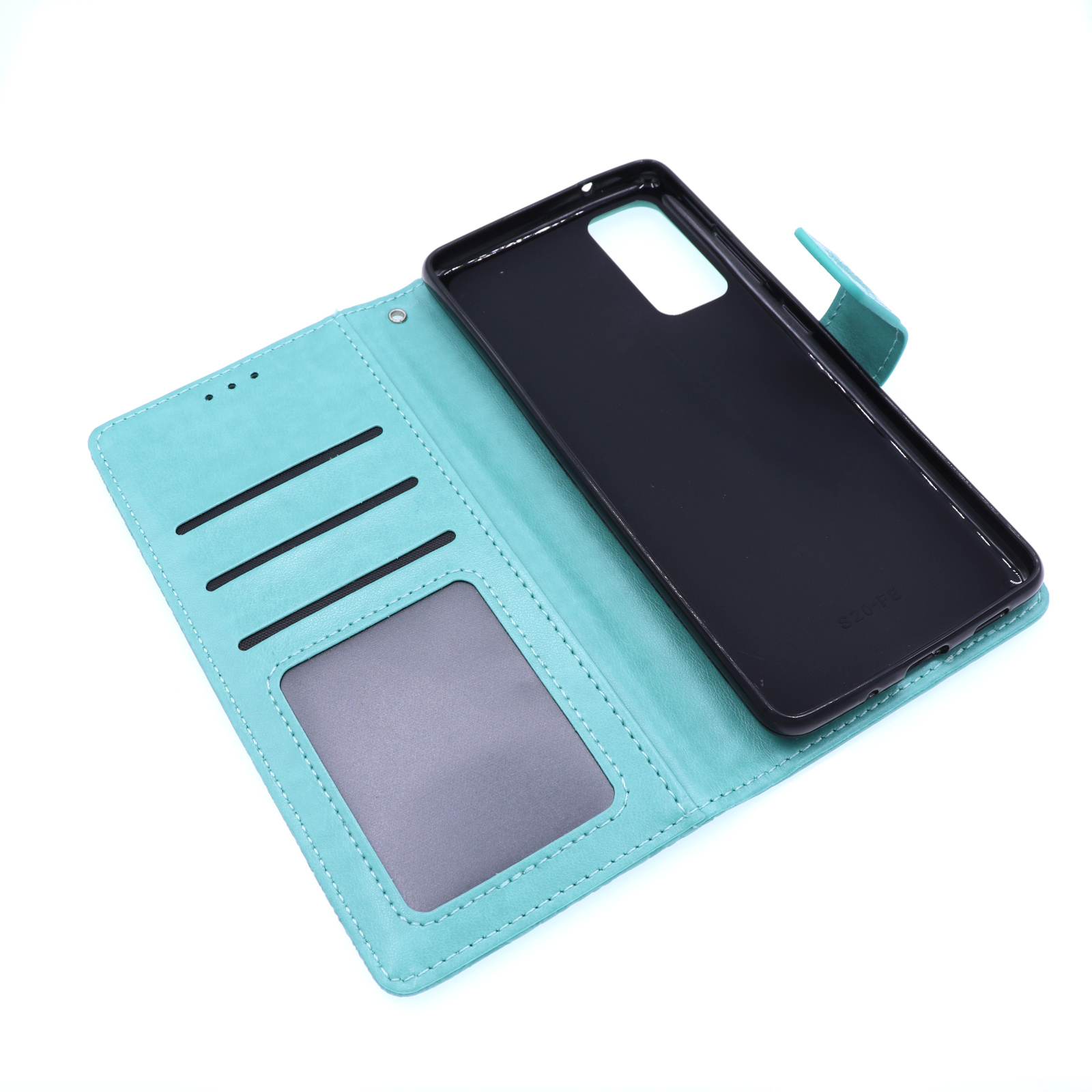 Samsung Galaxy S20 FE Boekhoesje Mandela Mintgroen