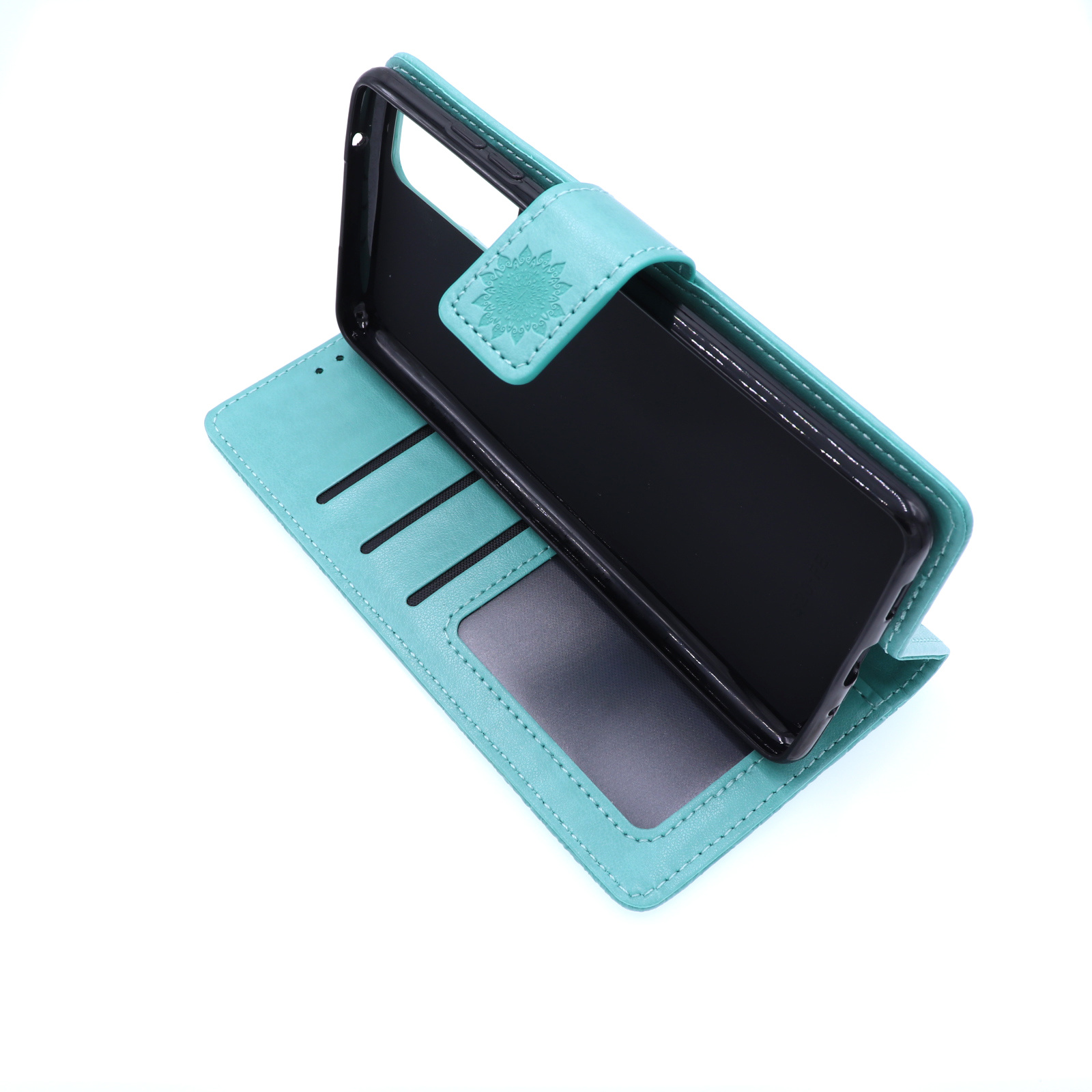 Samsung Galaxy S20 FE Boekhoesje Mandela Mintgroen