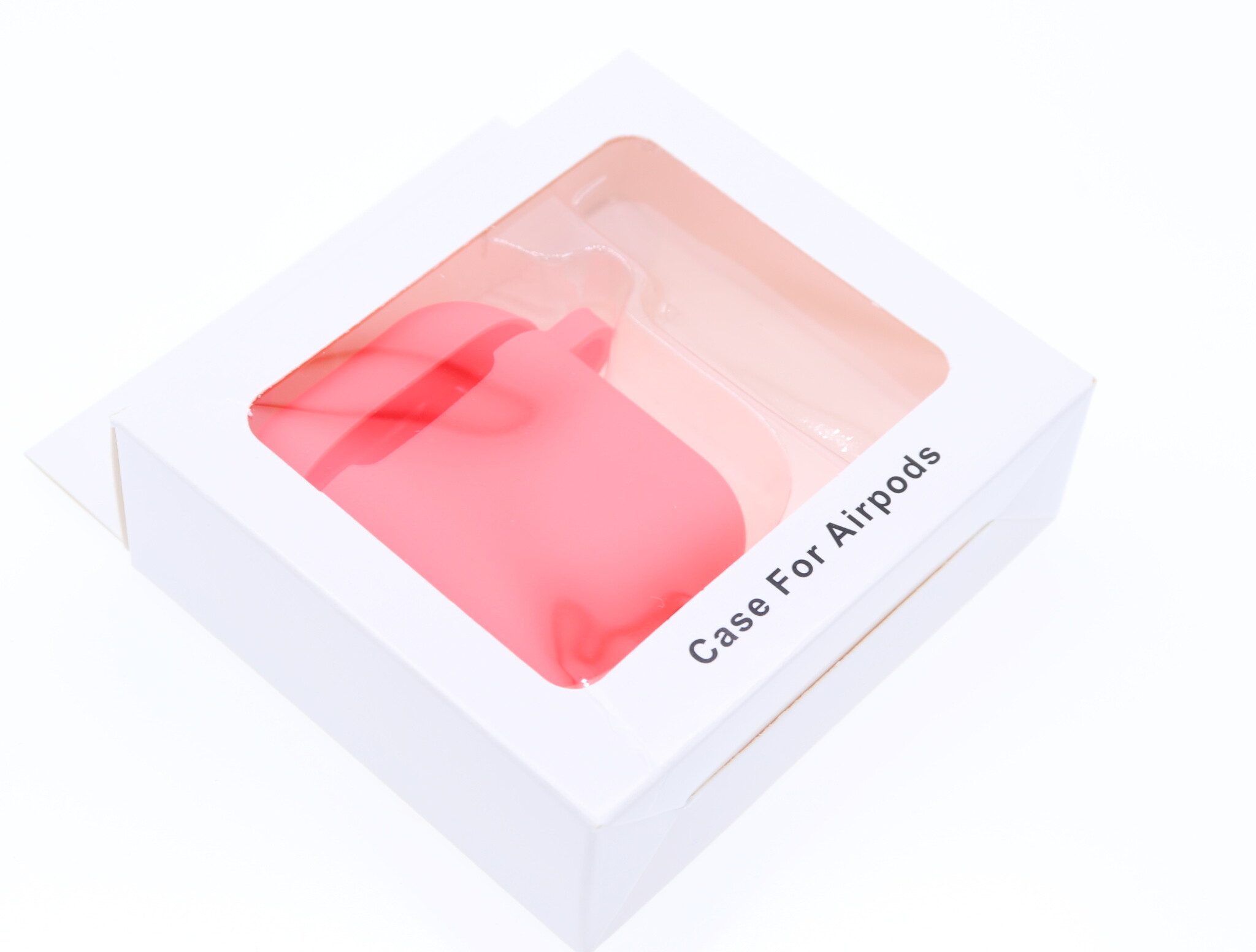 Airpods 2 hoesje Silicoon Light Rood