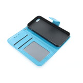 Apple iPhone 5/5s/SE boekhoesje Mandela Blauw