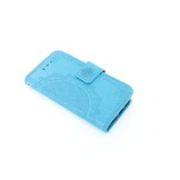 Apple iPhone 5/5s/SE boekhoesje Mandela Blauw