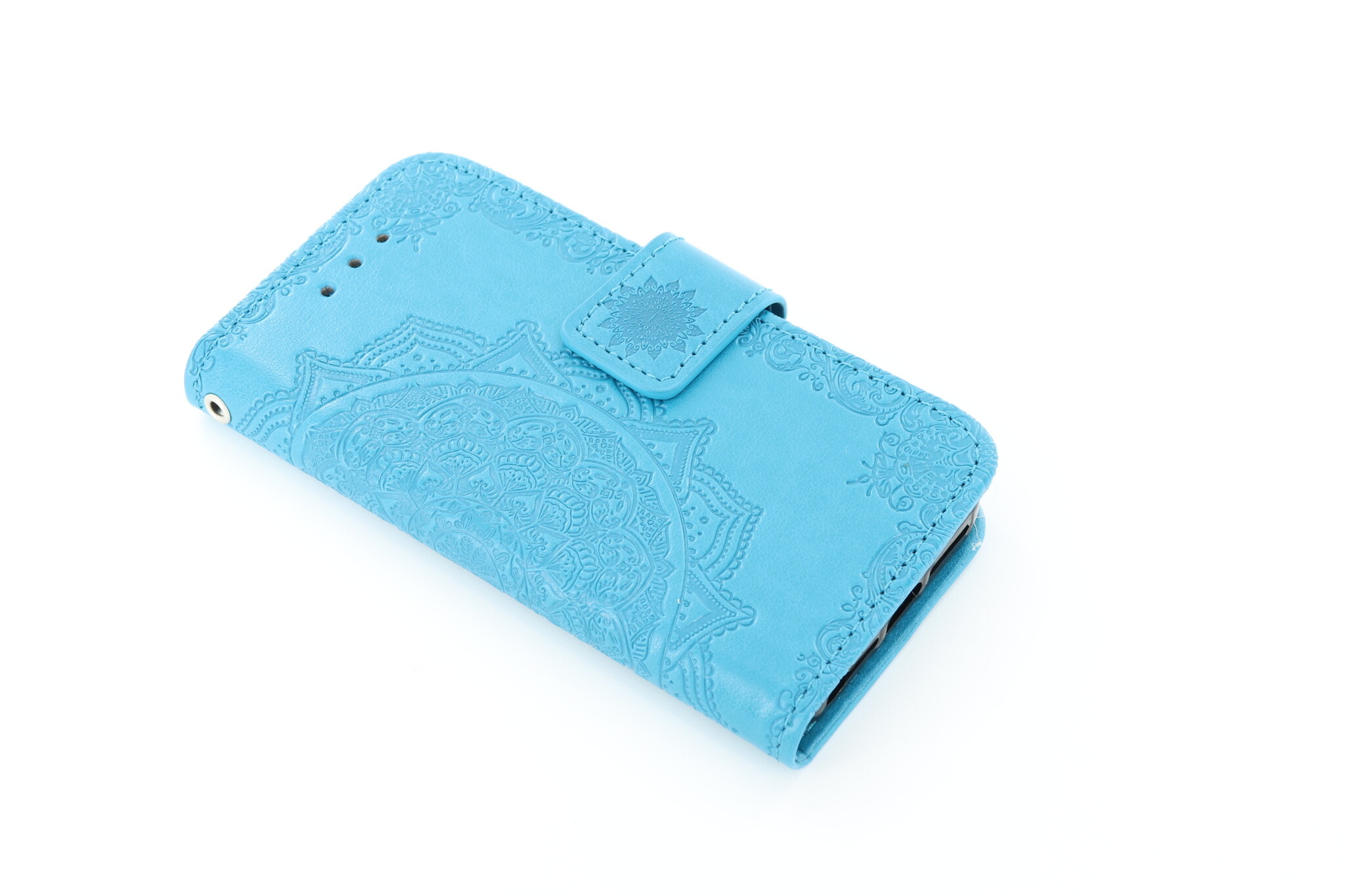 Apple iPhone 5/5s/SE boekhoesje Mandela Blauw