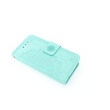 Apple iPhone 5/5s/SE boekhoesje Mandela Mintgroen