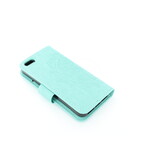 Apple iPhone 5/5s/SE boekhoesje Mandela Mintgroen