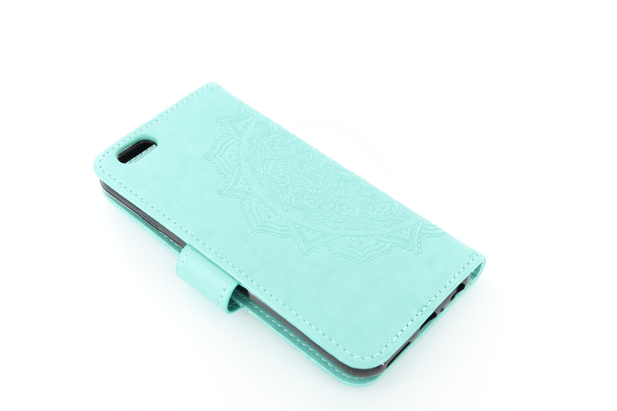 Apple iPhone 6/6s boekhoesje Mandela Mintgroen