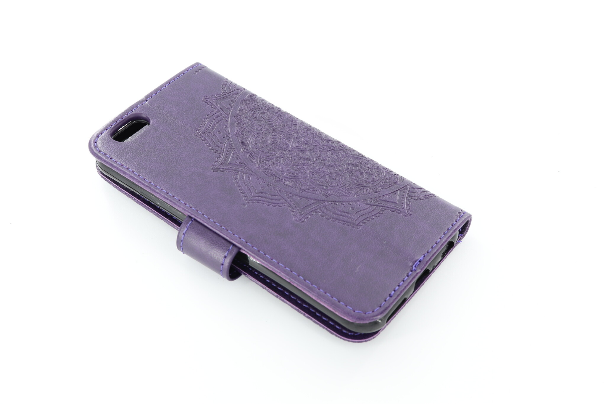 Apple iPhone 6/6s boekhoesje Mandela Paars