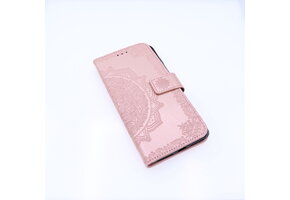 Apple iPhone 7/8 Plus Boekhoesje Mandela Print Roze