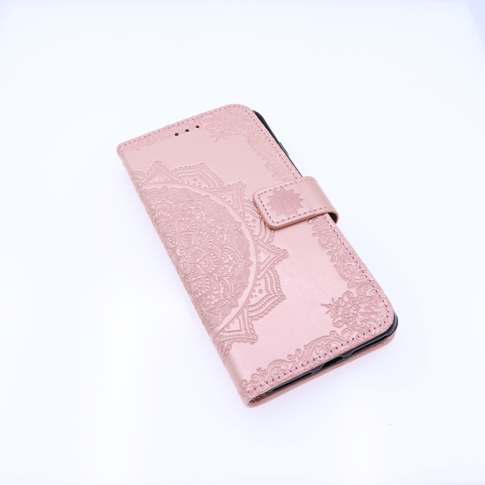 Apple iPhone 7/8 Plus Boekhoesje Mandela Print Roze