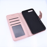 Apple iPhone 7/8 Plus Boekhoesje Mandela Print Roze