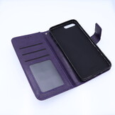 Apple iPhone 7/8 Plus Boekhoesje Mandela Print Paars