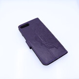 Apple iPhone 7/8 Plus Boekhoesje Mandela Print Paars