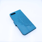Apple iPhone 7/8 Plus Boekhoesje Mandela Print Blauw