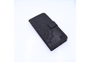 Apple iPhone 7/8 Plus Boekhoesje Mandela Print Zwart